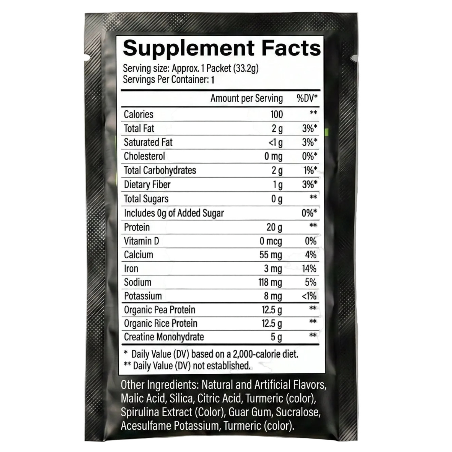 QuickSet Sour Disco — 20g vegan protein and 5g creatine in a single-serve stick