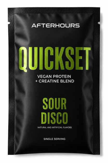 QuickSet Protein + Creatine Stick Packs – 20g Protein, 5g Creatine Single-Serve